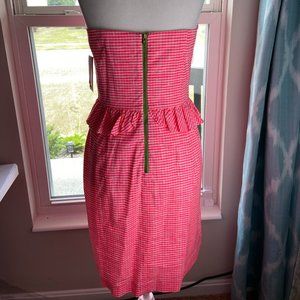 Lilly Pulitzer fluorescent pretty gingham pink